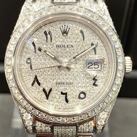 rolex dial arabic|arabic dial rolex iced out.